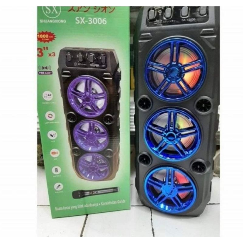 HOT PROMO SPEAKER BLUETOOTH +MIC SX Y3006
