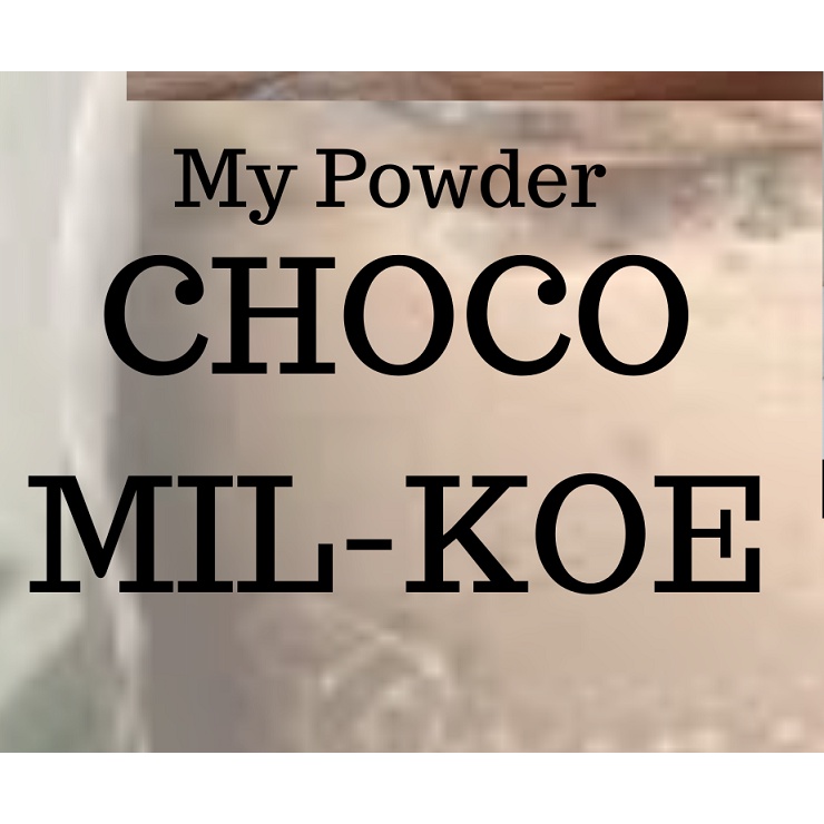 

Bubuk Minuman coklat My Powder Choco Milkoe Bubble drink coklat .