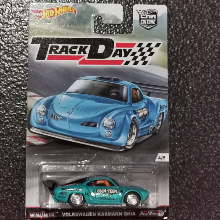 Hot Wheels Volkswagen VW Karmann Ghia Track Day Car culture