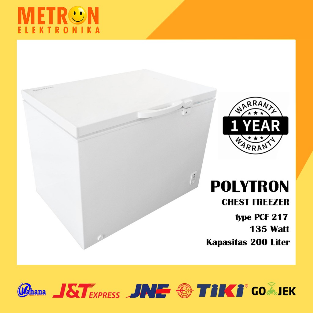 POLYTRON PCF 217 - CHEST FREEZER 200 LT