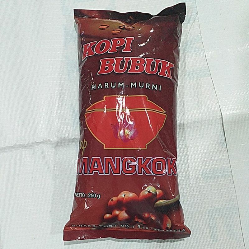 

kopi bubuk lampung cap mangkok 250gr,kopi bubuk halus CAP MANGKOK