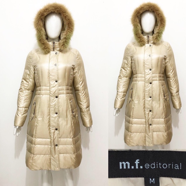 M.f editorial long down winter coat / jacket (jaket bulu angsa)