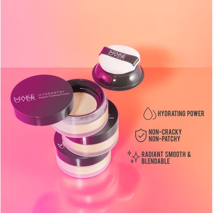 ★ BB ★ MAKE OVER Hydrastay Radiant Finishing Powder