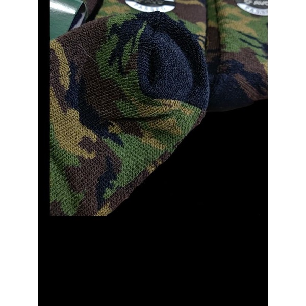 Kaos Kaki Tentara Pdl Motif Loreng Panjang Tebal KaosKaki Outdoor Bahan Katun Spandek