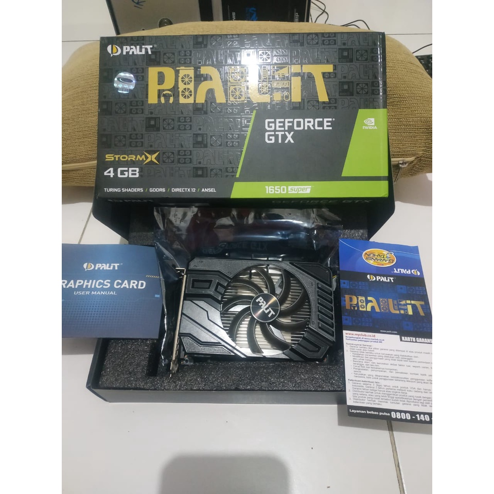 VGA / GPU PALIT STORM X GTX 1650 SUPER (not 1650, 1060, 1050, 1070)