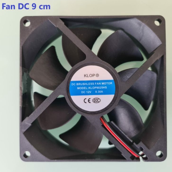 Kipas / Fan Dc 9cm 12V 0.30A