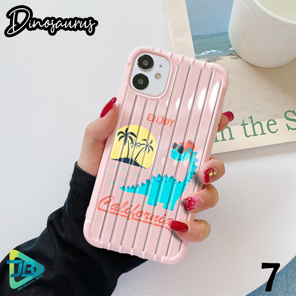 Softcase DINOSAURUS Oppo A3s A1k A5 A9 2020 A7 F9 A5s A31 A52 A92 A37 A53 A83 F1s F11 Pro JB3243
