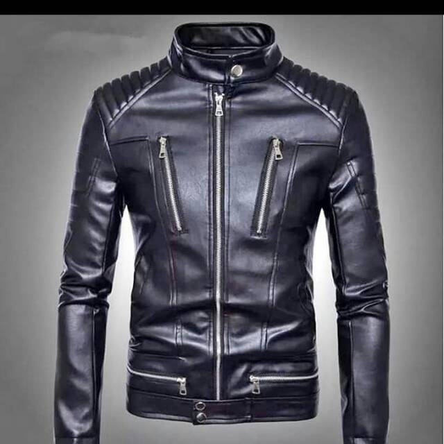 Jaket kulit motor touring