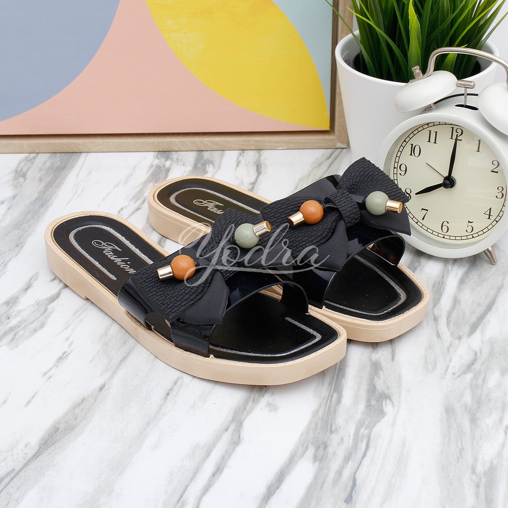 Yodra Juniper Flip Flop Jelly Shoes Import YDR117 Real Pict TANPA KOTA SEPATU