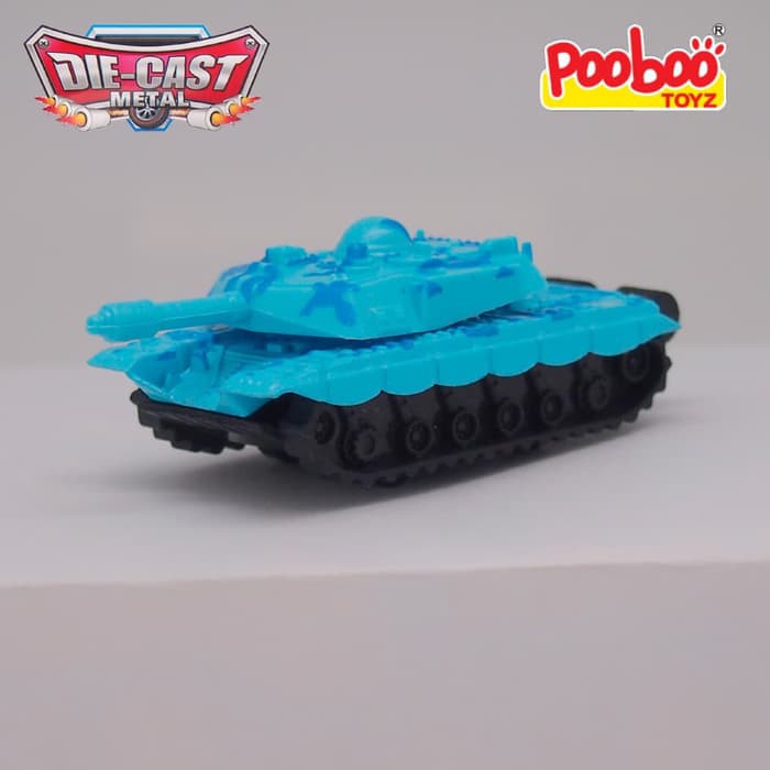 Diecast Kapal Perang - Diecast Mobil Perang - Miniatur Tank Pooboo Toyz Die Cast Tank - 04 Produk