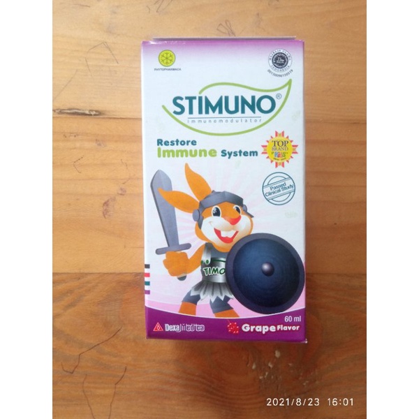 

STIMUNO KIDS SIRUP rasa Anggur