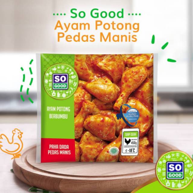 

So good paha dada pedas manis 450gr