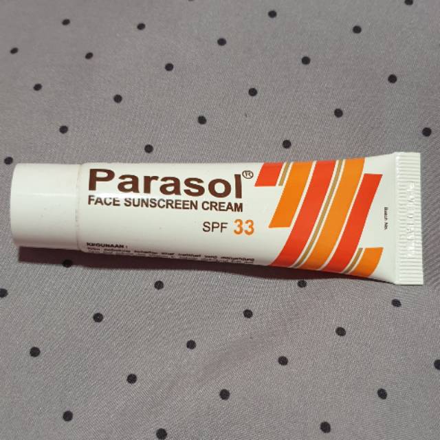 PARASOL FACE SUN SCREEN CREAM [PRELOVED]