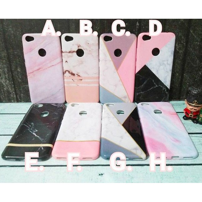 jelly case marble motif marmer Samsung Note 8 Iphone X Oppo A71 F5