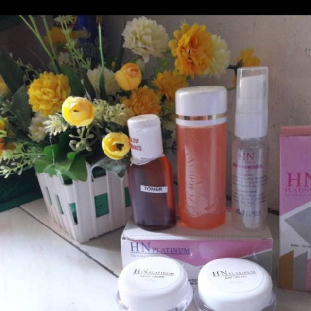 PAKET CREAM HN PLATINUM lengkap ORIGINAL BPOM