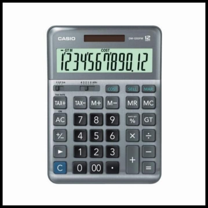 

Casio Dm-1200 Calculator Desktop