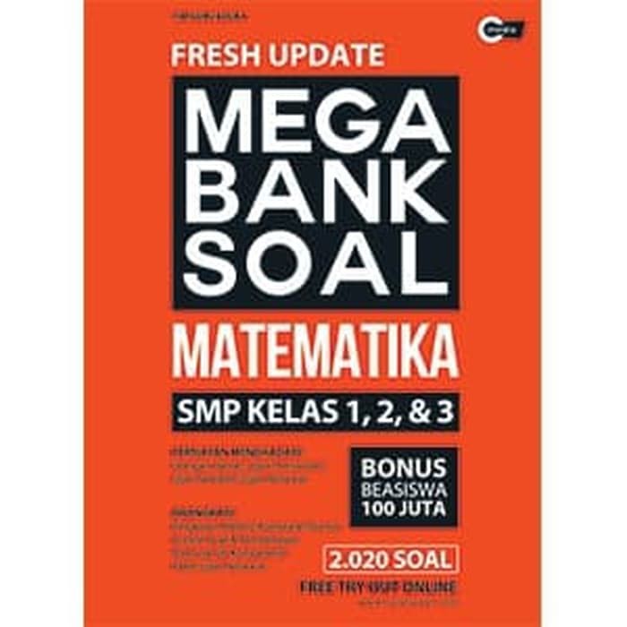 Ready Buku Fresh Update Mega Bank Soal Matematika Smp Kelas 1 2