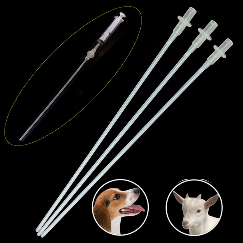 Set 10PCS Plastik Sheet Untuk Inseminasi Buatan Hewan Anjing Kucing Sapi Dll Selang Kawin Suntik