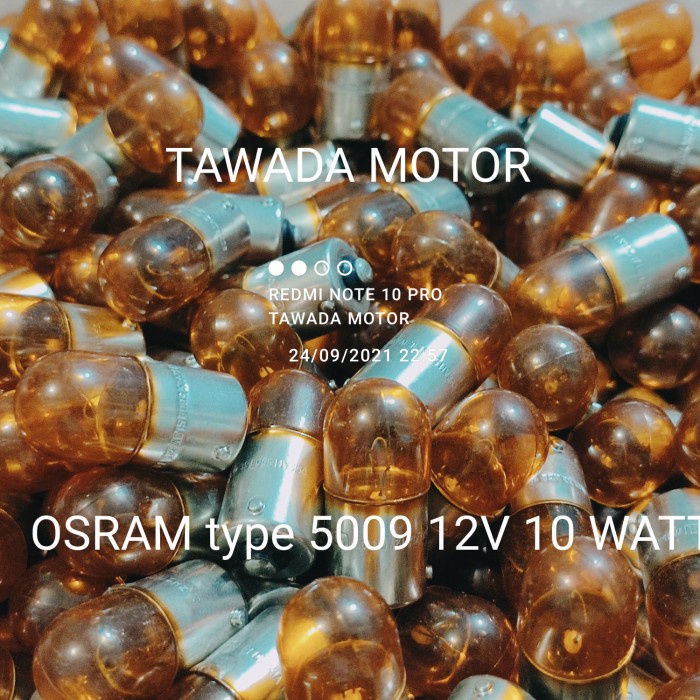 BOHLAM SEN HONDA SPACY KARBU TYPE OSRAM 5009 PUTAR KAKI MIRING