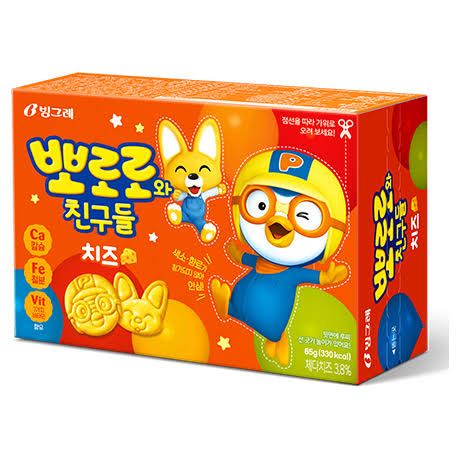 PORORO &amp; FRIENDS BISCUIT / 65GR