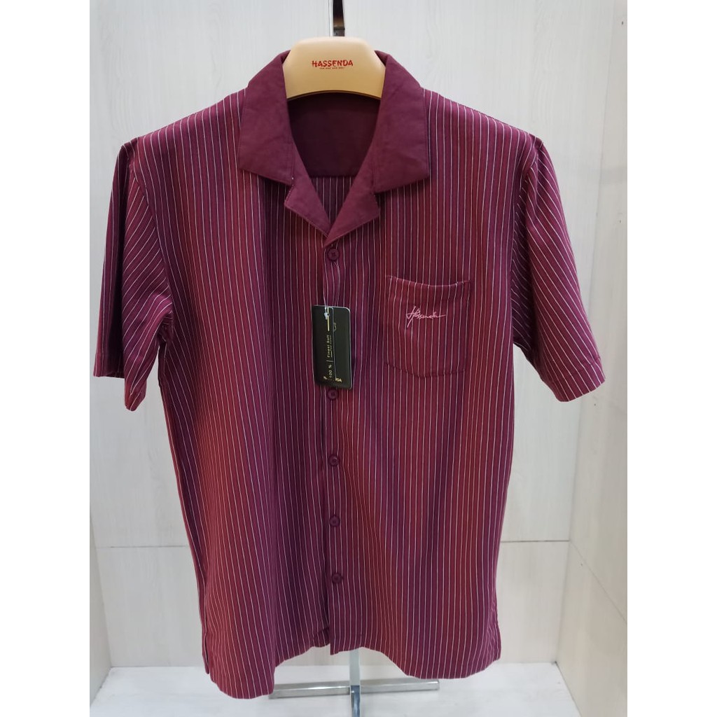 Kaos Polo Salur Hassenda / Baju Kerja Pria / Baju Polo Murah