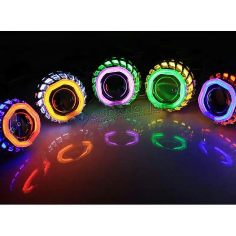 LAMPU PROJI HID AES LAMPU PROJI HID LAMPU PROJI MOBIL DAN MOTOR LAMPU PROJI S1 SUPER HID PROJECTOR