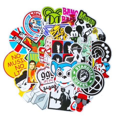 Sticker Bomb Music Punk Kuso 032