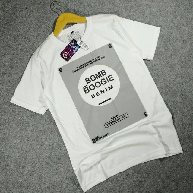 Kaos Boombogie/Kaos Distro/Kaos Cowok