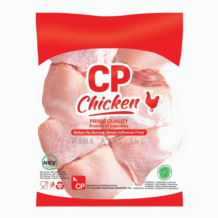 

Paha Atas Cp Chiken Frozen - 500 Gram