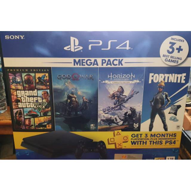 Promo ps4 mega pack