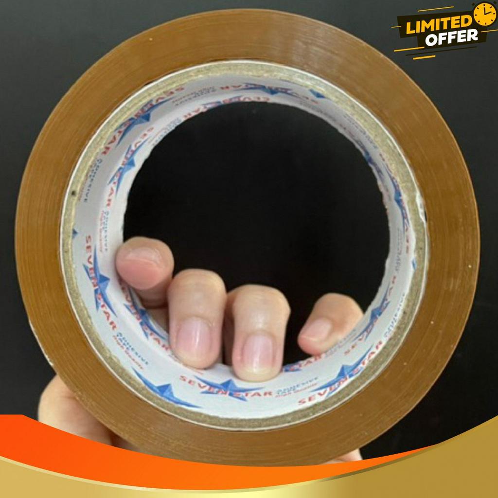 

MURMER Lakban 2 inch Bening Coklat Surabaya 9 yard 2 inch