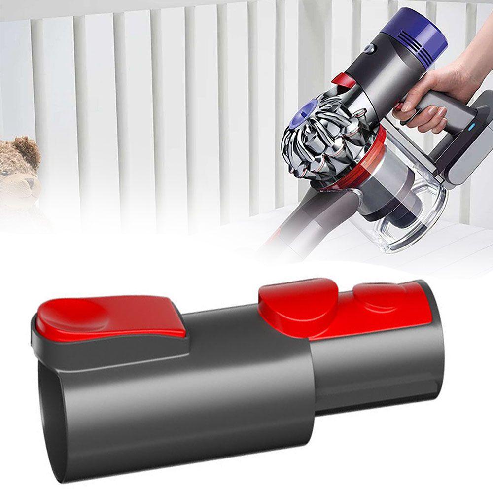 Solighter Konektor Vacuum Cleaner Plastik Alat Pembersih Rumah Tangga Penyedot Debu Aksesoris Quick Release Adaptor