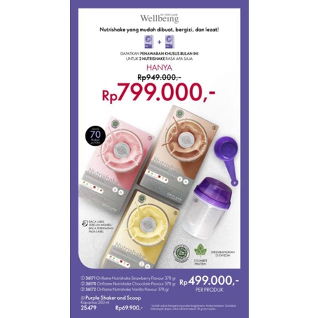 

NUTRISHAKE /minuman bernutrisi
