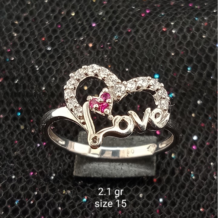 Cincin Emas 17K - 2.1 gr Kadar 750 - 1132