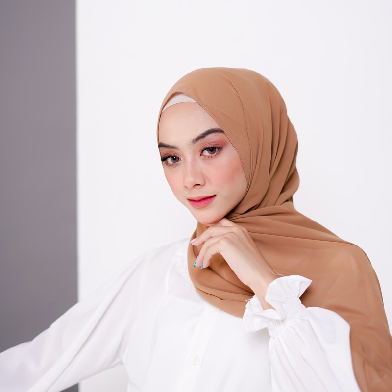 HIJAB PASHMINA CERUTY BABYDOLL-Tortila