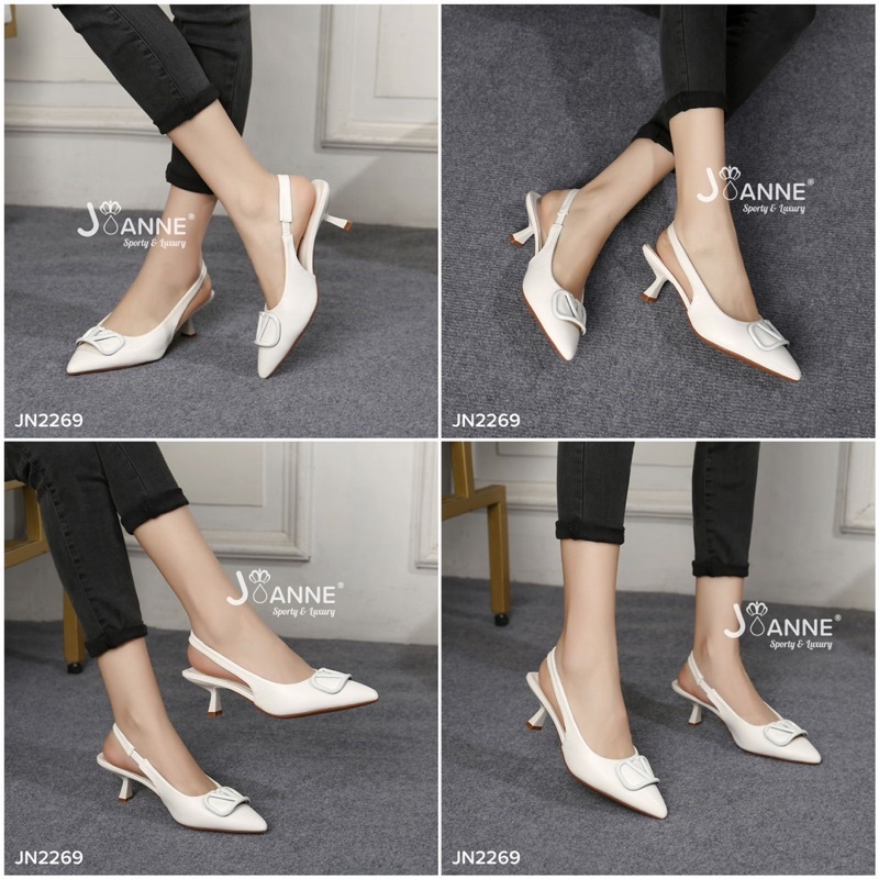 JOANNE Slingback High Heels Shoes JN2269 [ORIGINAL BRAND]