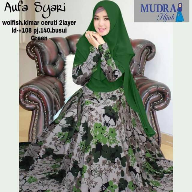 Syar'i set hijab aulia