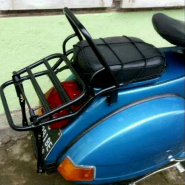 back rack Madrid. Vespa PX EXCEL EXCLUSIVE SUPER Dll vespa clasic. aksesoris vespa