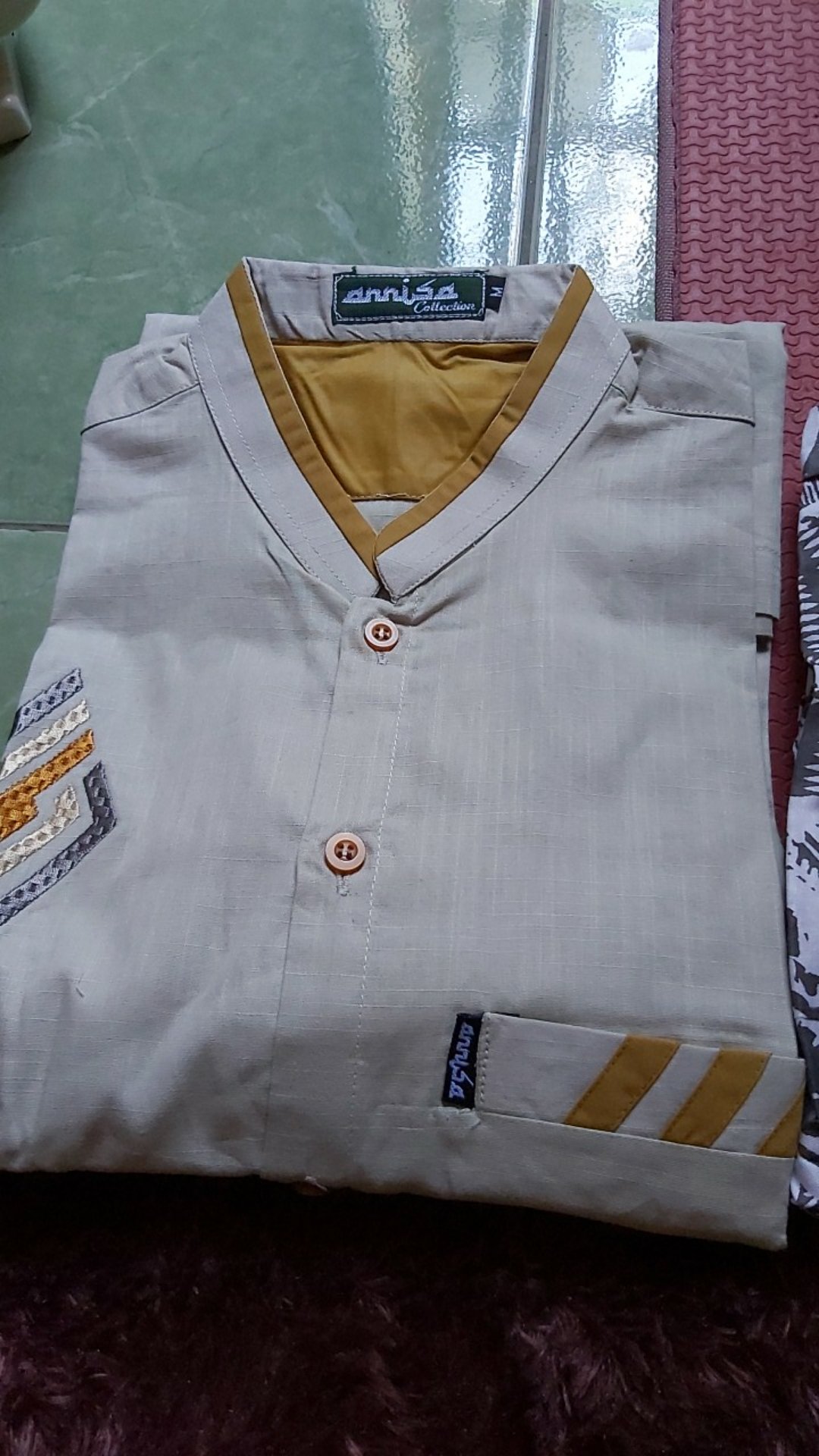 Kemeja Batik Lengan Panjang Size M L Xl Xxl