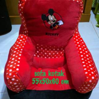 SOFA TEMPAT DUDUK KURSI  BAYI ANAK  BONEKA KARAKTER  MICKEY 