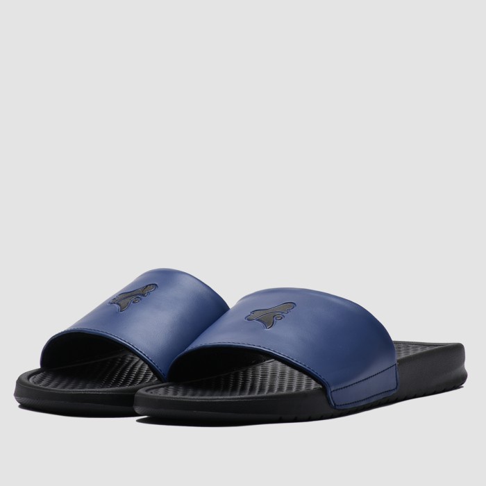 Sandal BRODO Pria - Sendal Slip On Pria Casual | Broslides V.2 Navy