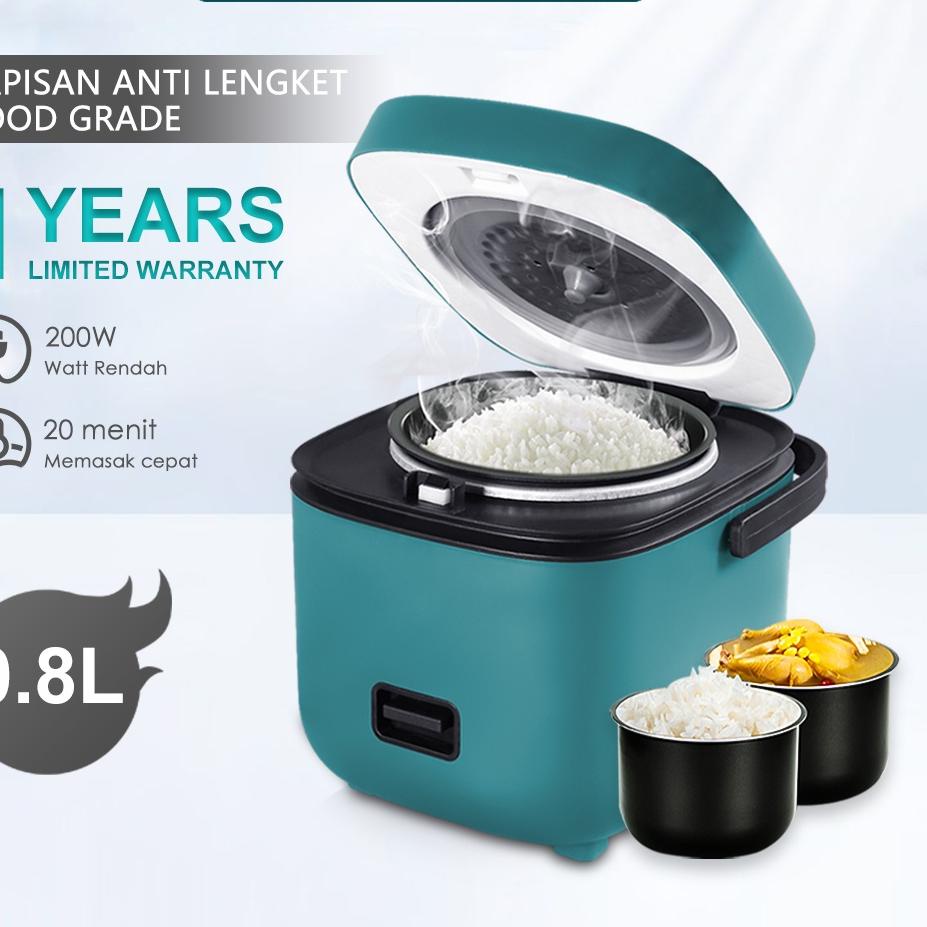 Star seller--Zolele Rice Cooker Mini Penanak Nasi 0.8L Penanak Nasi Penanak Nasi Multi Cooker Kecil 