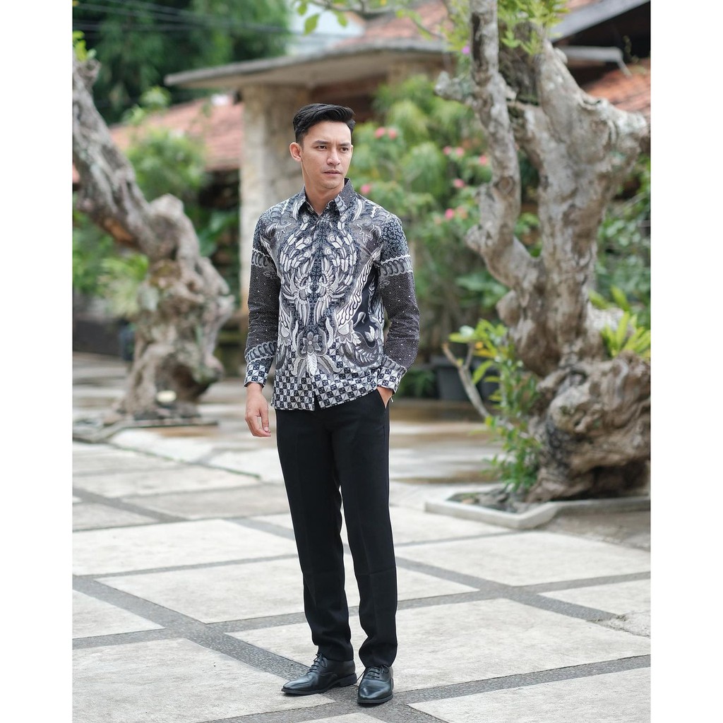Kebaya Couple Modern, Kebaya Tunangan Lamaran, Kebaya Wisuda, Kebaya Kondangan-Kemejanya GREY
