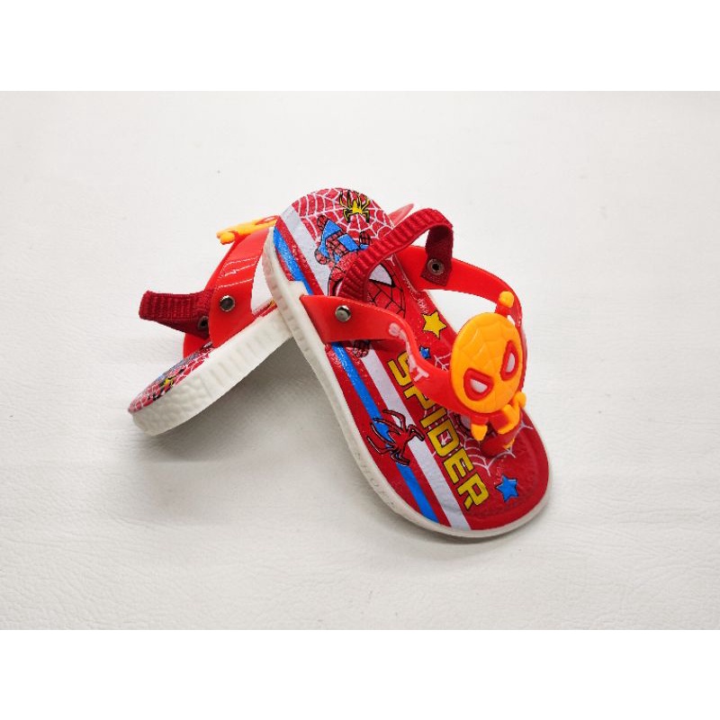 SANDAL BUNYI CIT-CIT LUCU MOTIF SPAIDERMAN ANAK UMUR 0-3 TAHUN / SANDAL JEPIT CIT-CIT TERMURAH /SANDAL JEPIT ANAK /SANDAL KEKINIAN /SANDAL IMPORT /SANDAL TRENDY /FASHION ANAK /SANDAL KARET /SANDAL JEPIT BERBUNYI CITT..CITT /SANDAL SPAIDERMAN /SADAL KECE