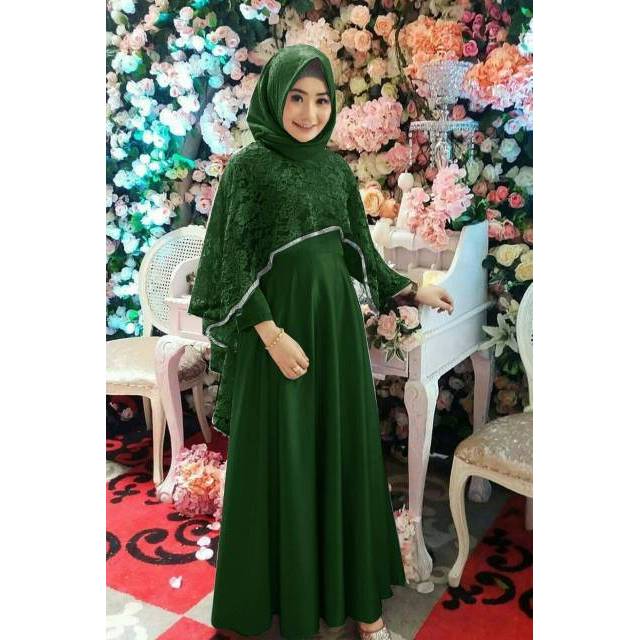 MAXI TIARA / GAMIS BRUKAT / GAMIS CAPE