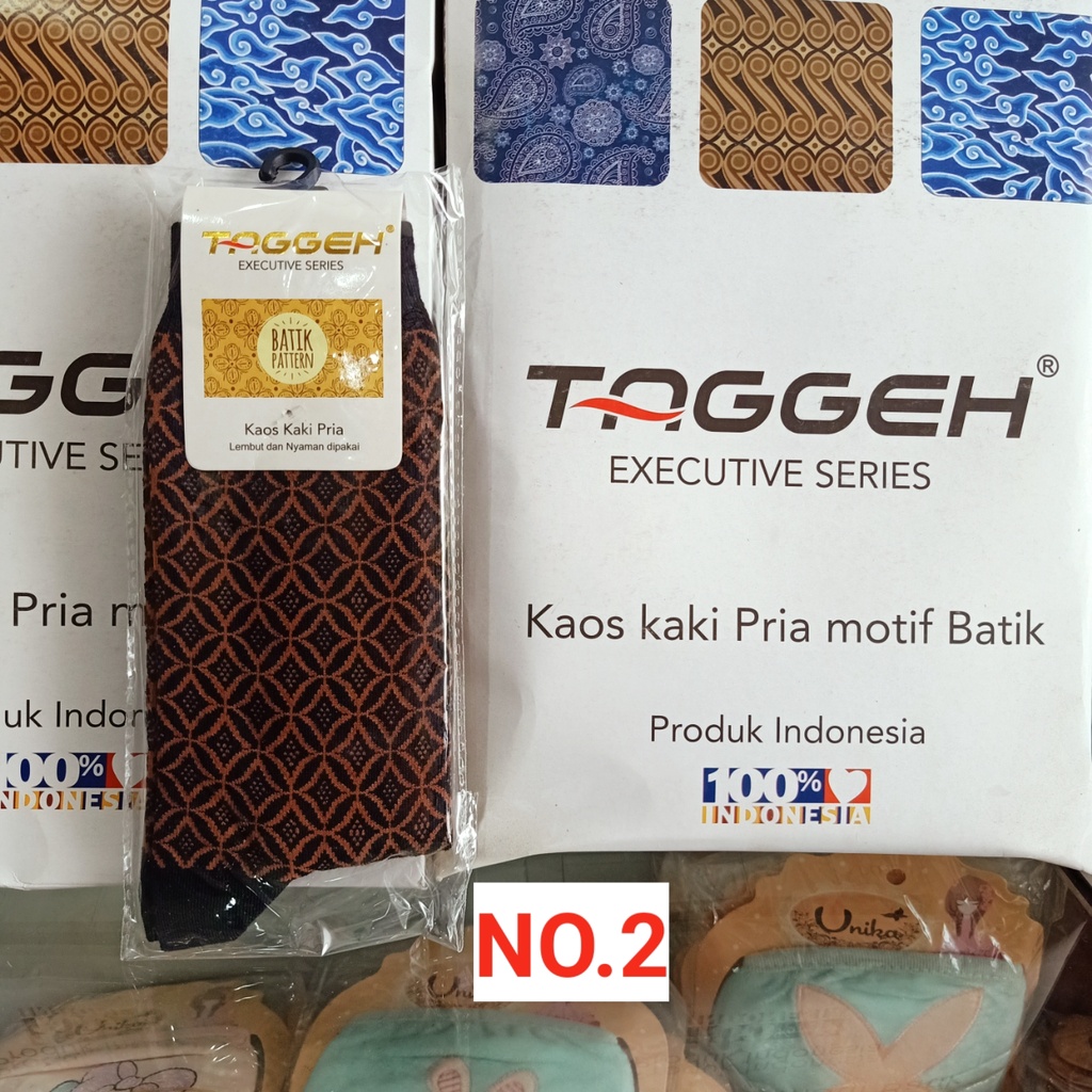 Ada Lusinan | Kaos Kaki Batik Original Brand Taggeh Bahan Katun