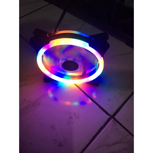 fan casing XBT Thunder RGB Auto / 12cm Double Ring Led - Fan Cace XB-112