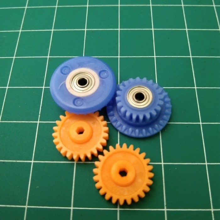 GIR PLOATING DOUBEL BERING NSK SUPER SPEED GEAR SET MS-MA PRO CHASSIS - Biru