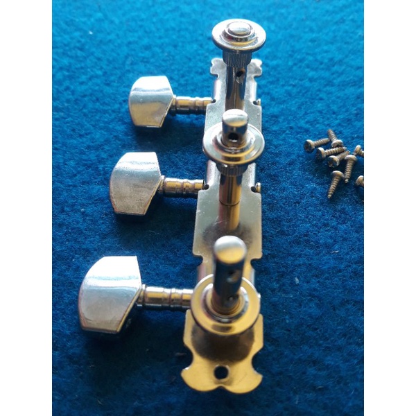 Driyer Gitar AkustikTuner Gitar Chrome 1Set