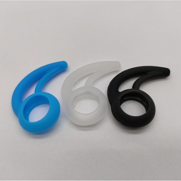 4pcs Anti-drop Horns earhook earphone silicone Ring hook earplug cover for 14.8mm to 17mm flat head earbuds